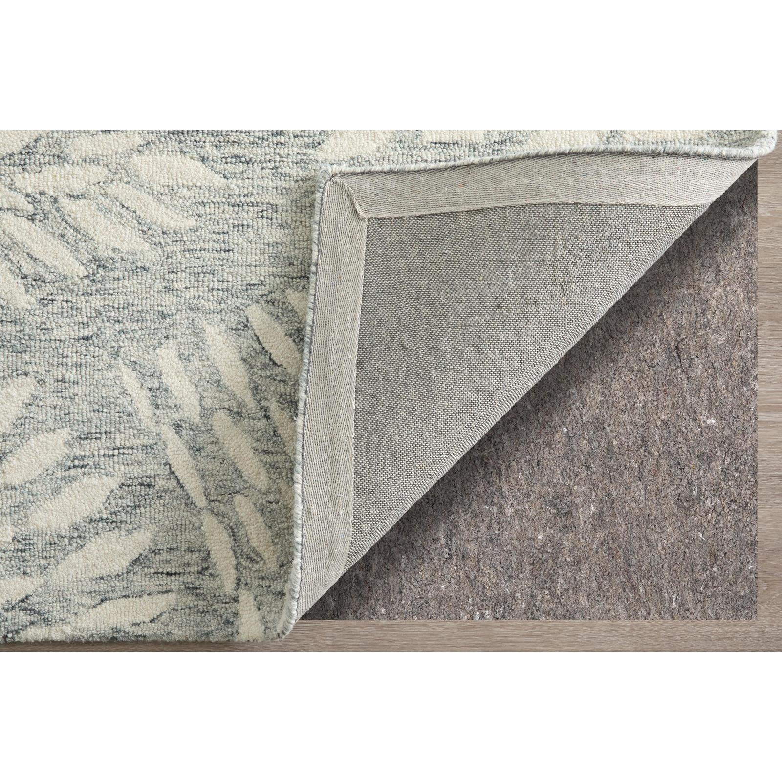 Feizy Wallace 8A38F Modern Floral & Botanical Rug in Gray/Ivory