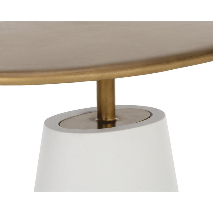 Sunpan Kadin Side Table - White