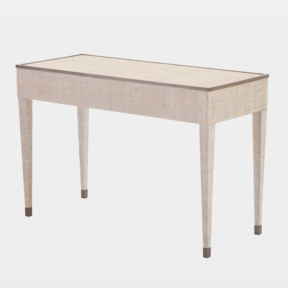 Global Views Argento Ann Gish Desk - Glass Top