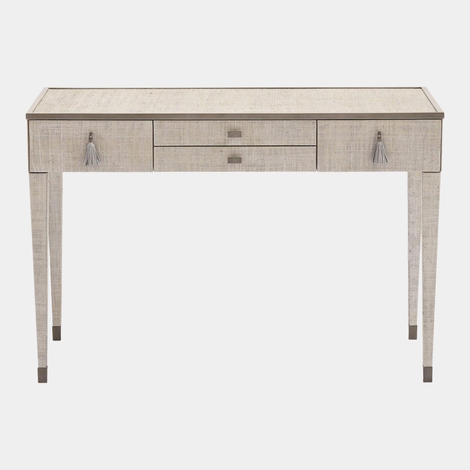 Global Views Argento Glass Desk