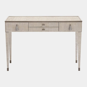 Global Views Argento Glass Desk