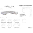Artistica Home Artistica Upholstery Veronica Sectional