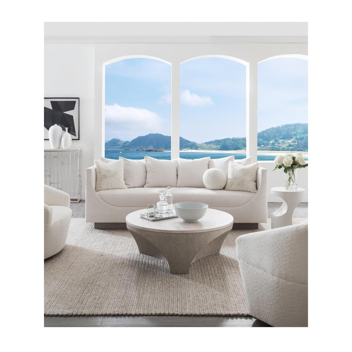 Artistica Home Upholstery Claudette I Bench Seat Sofa