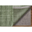 Feizy Agape 69HBF Modern Abstract Rug in Green/Ivory
