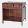 Global Views Trousdale Quad Block Bedside Table