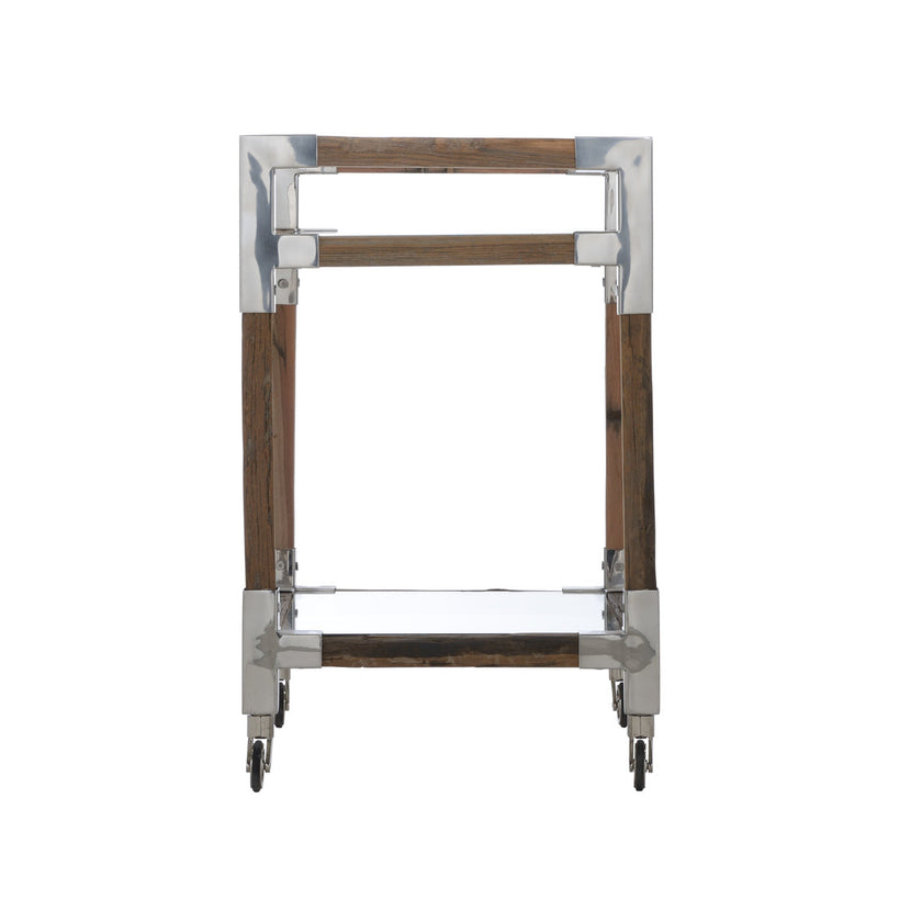 Wildwood Rustic Glam Bar Cart