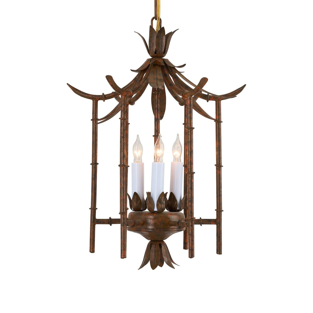 Wildwood Iron Bamboo Lantern