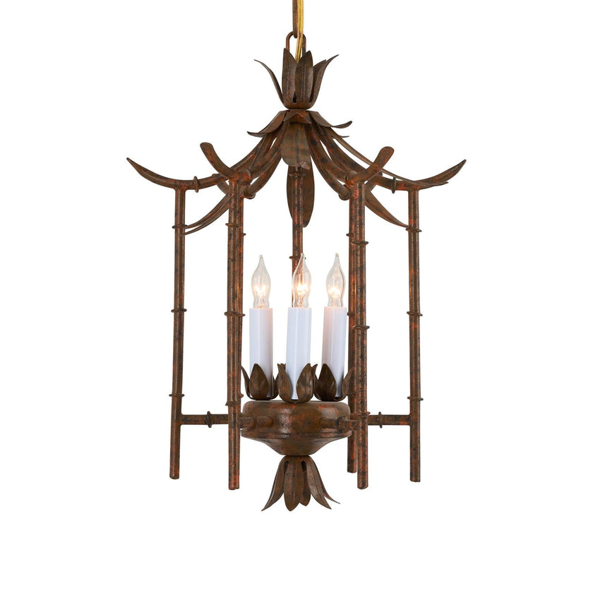 Wildwood Iron Bamboo Lantern