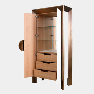 Global Views Yasbeck Framed Tall Cabinet