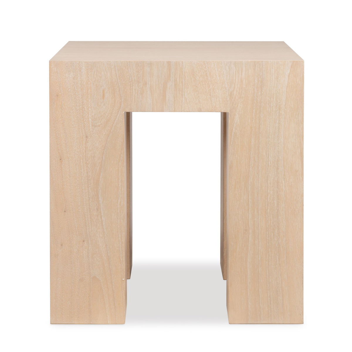 Ambella Magnus End Table - Blanca