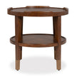 Ambella Crenellated Round End Table