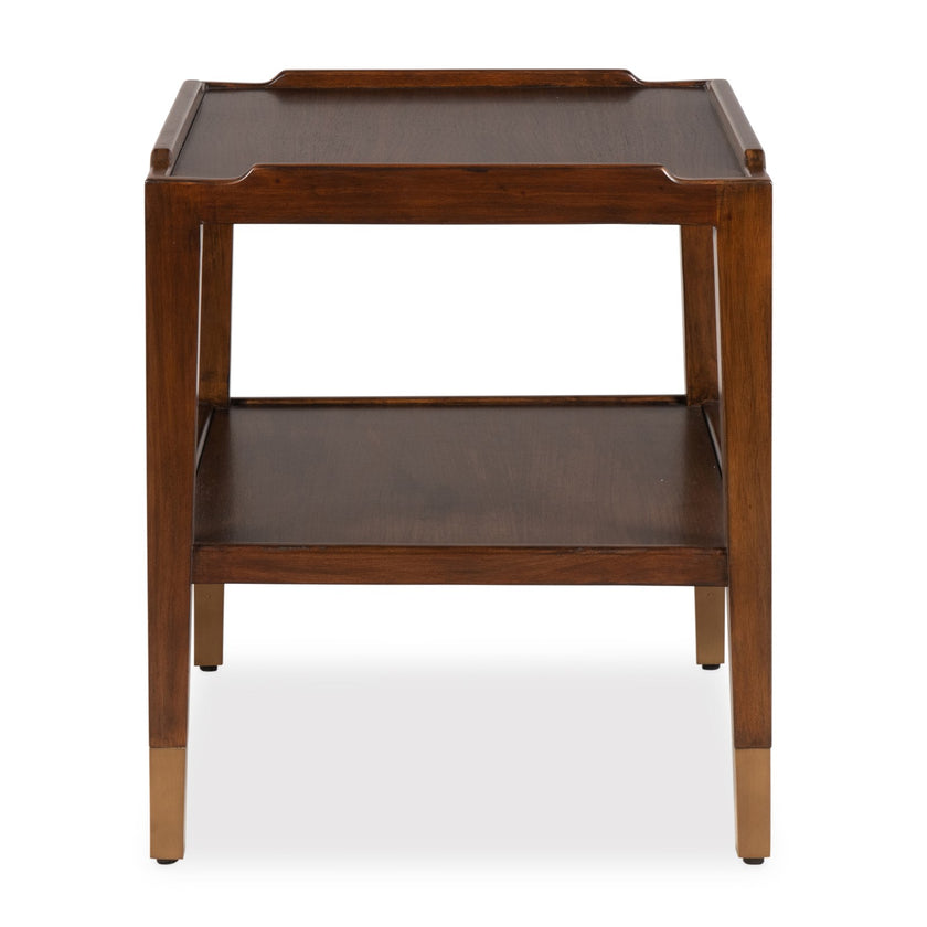 Ambella Crenellated End Table