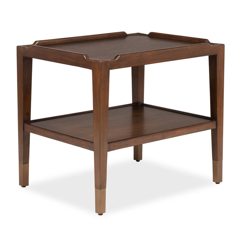 Ambella Crenellated End Table