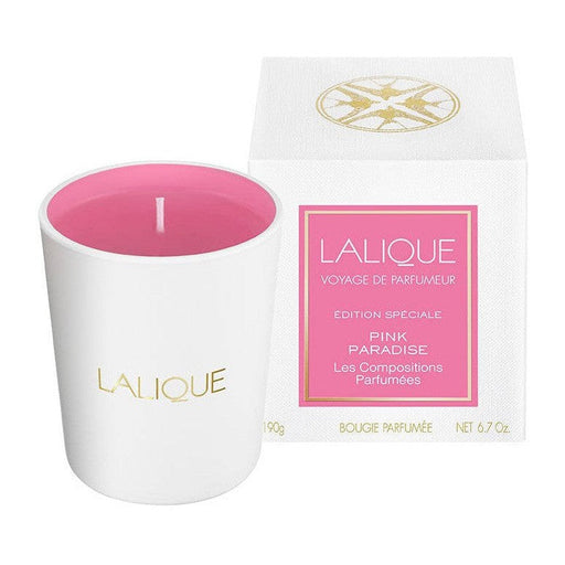 Lalique Les Compositions Parfumees Pink Paradise Scented Candle