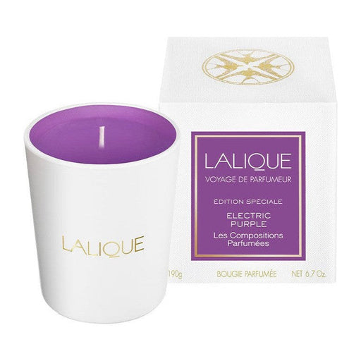 Lalique Les Compositions Parfumees Electric Purple Scented Candle