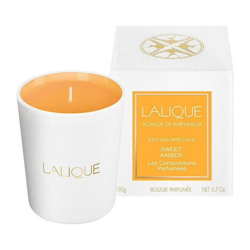 Lalique Les Compositions Parfumees Sweet Amber Scented Candle