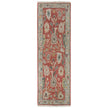 Feizy Karina 69G4F Transitional Floral & Botanical Rug in Red/Gray/Ivory