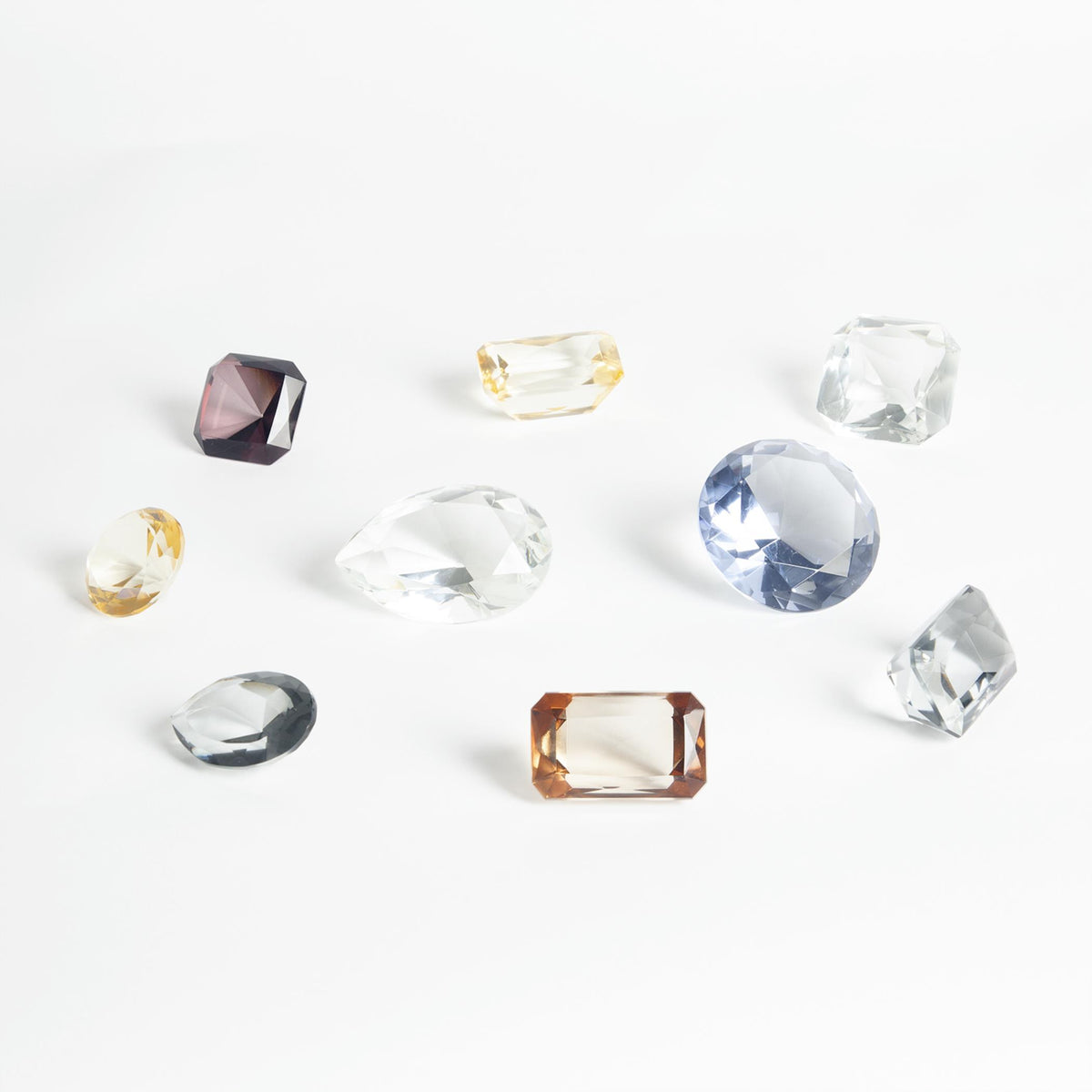 Global Views Oford Jewels Amber Round
