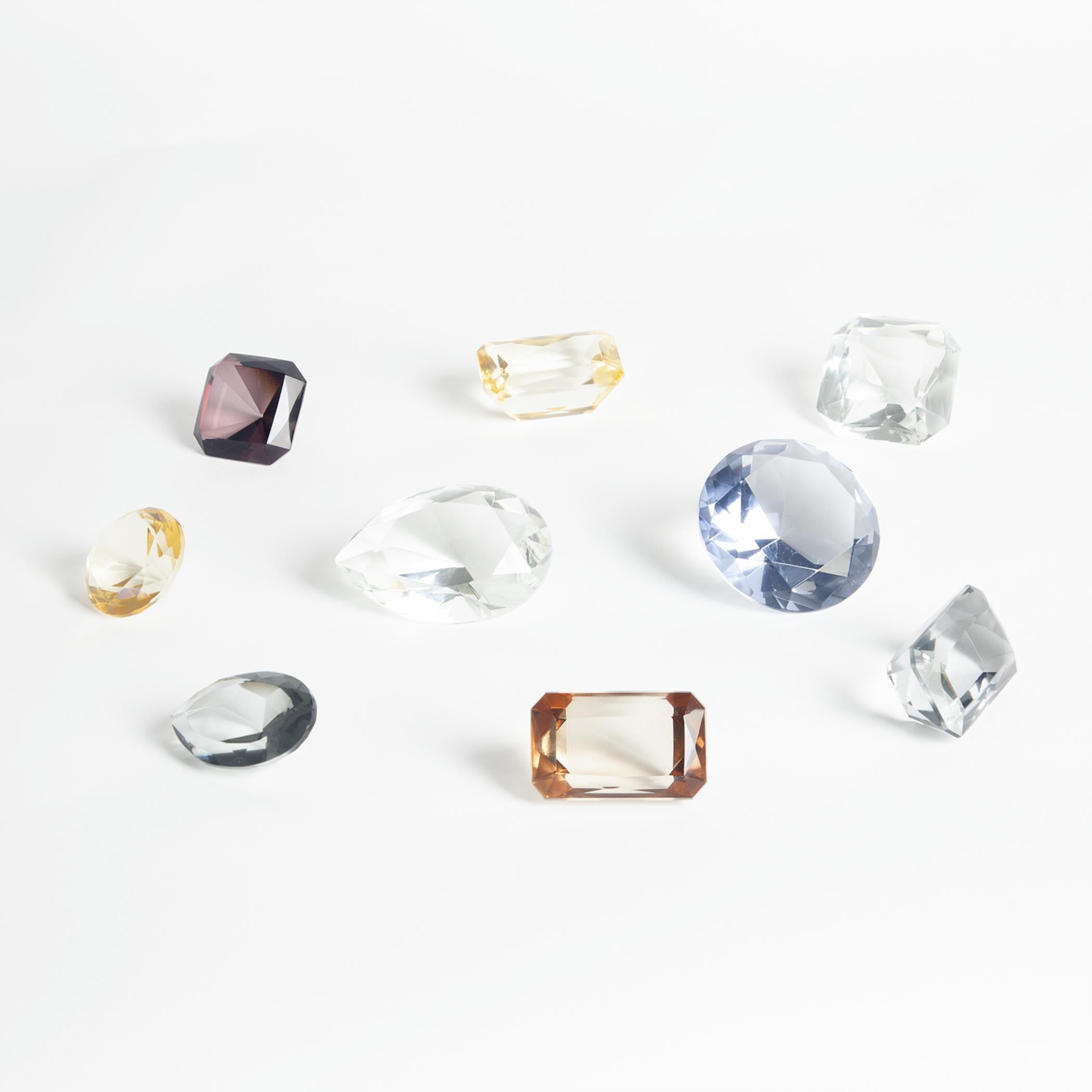 Global Views Oford Jewels Amber Round
