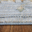 Feizy Melrose 39P4F Traditional Floral & Botanical Rug in Blue/Green/Ivory