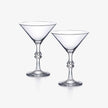 Baccarat Passion Collection by Jean-Charles Boisset Martini Glasses, Set of 2