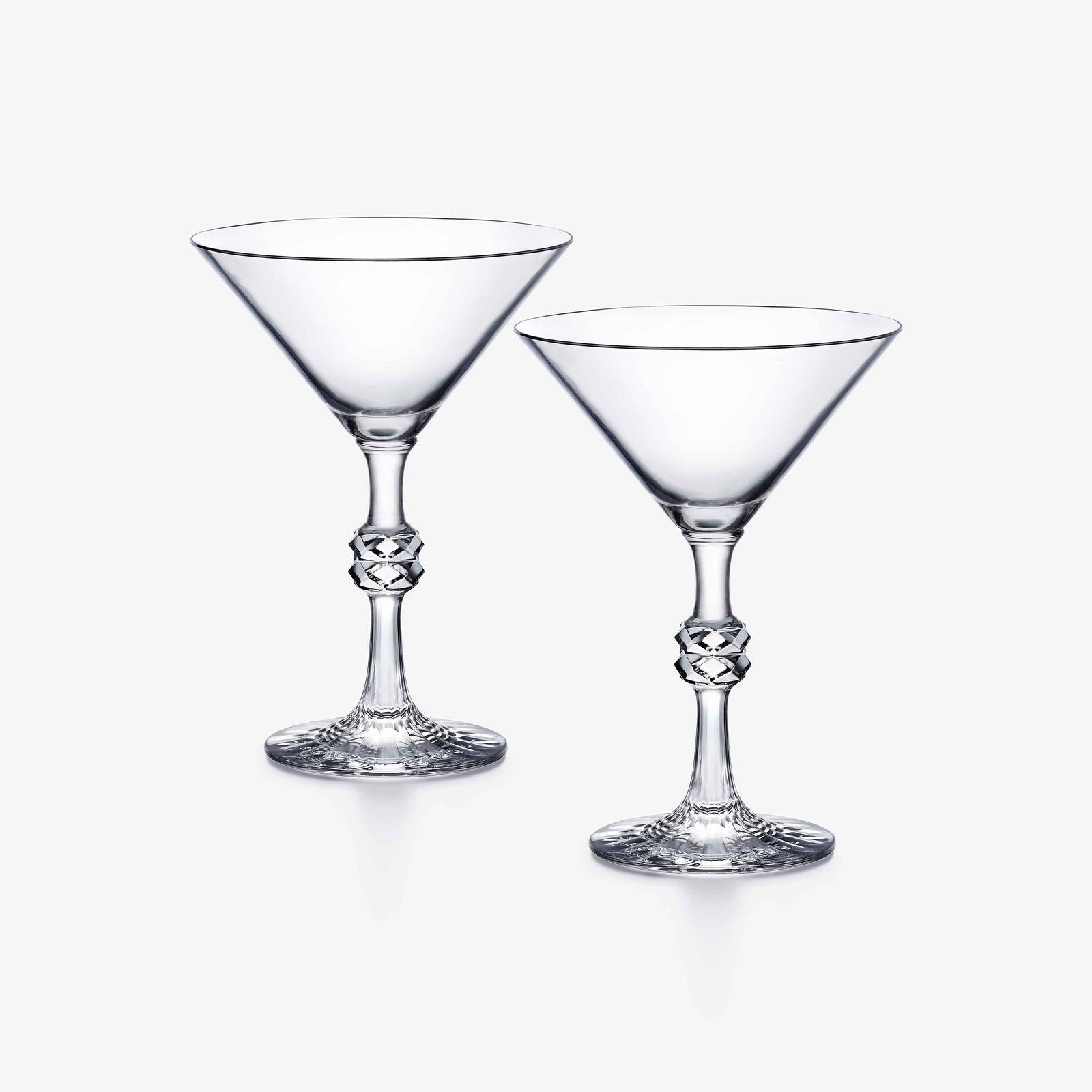 Baccarat Passion Collection by Jean-Charles Boisset Martini Glasses, Set of 2