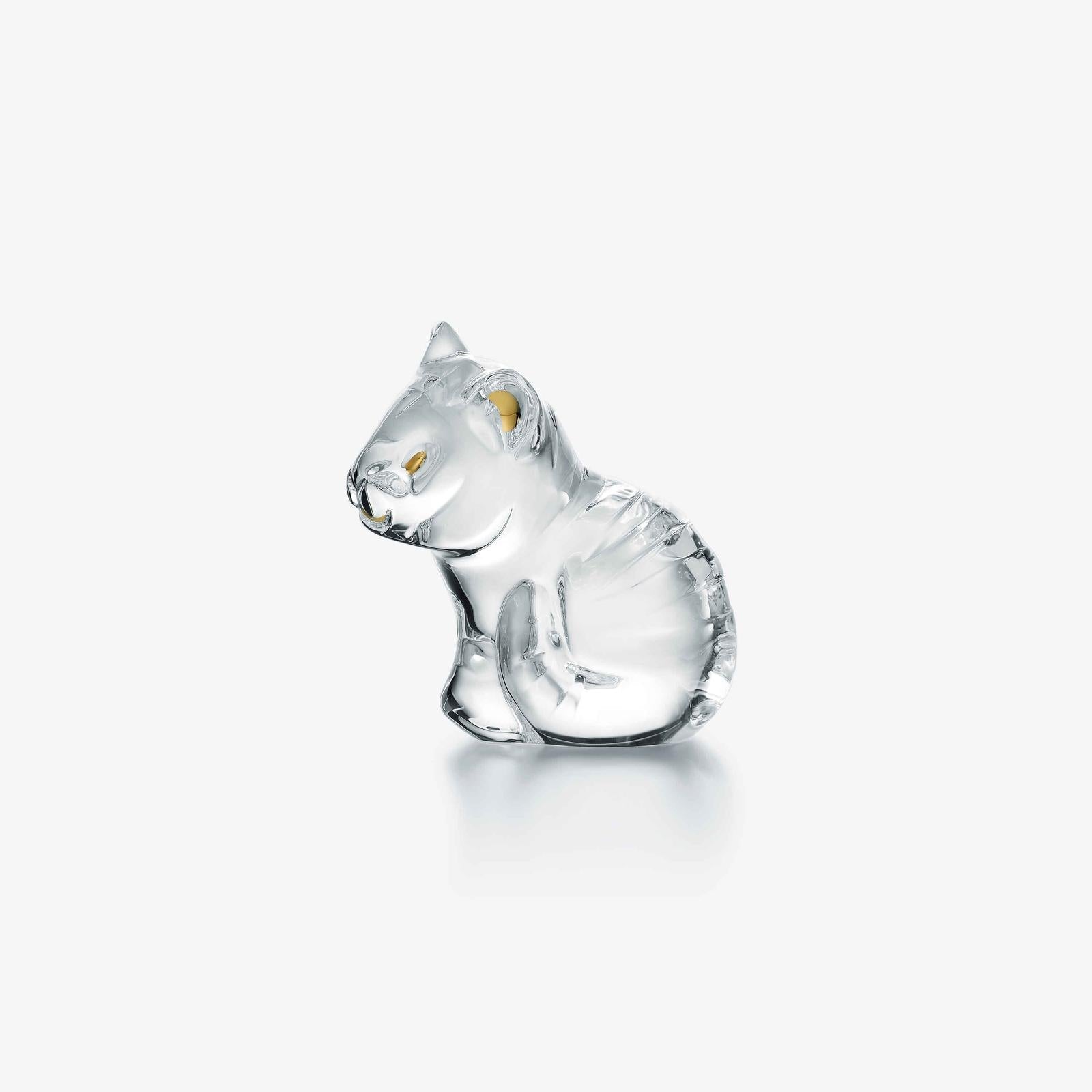 Baccarat Minimals Tiger Figurine