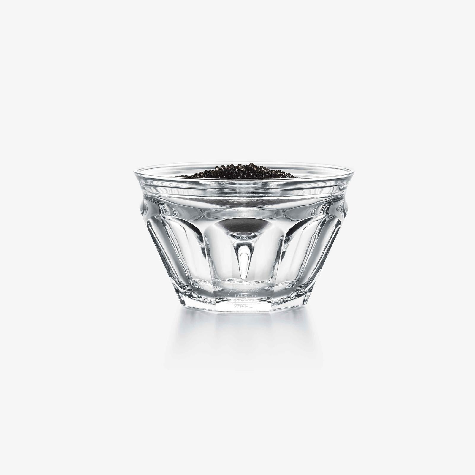 Baccarat Talleyrand Comme de l'Or Noir Caviar Bowl