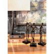 Wildwood Swinging Golfer Old Bronze Sculpture