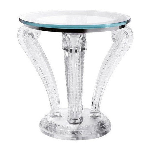 Lalique Marsan Clear Pedestal Table