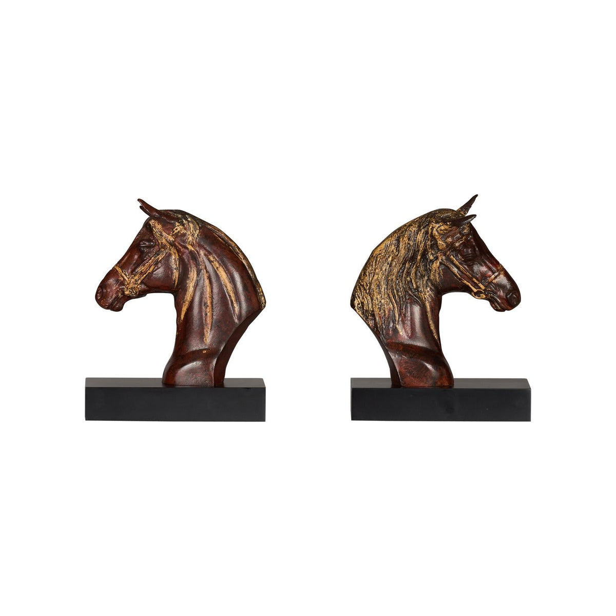 Wildwood Horse Bookends Pair