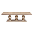 Michael Amini West Kensington Rectangular Dining Table - Sea Salt Caramel