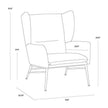 Sunpan Kasen Lounge Chair