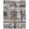 Feizy Skyview 39Q9F Modern Abstract Rug in Gray/Taupe/Ivory