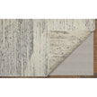 Feizy Brighton 69CHF Modern Abstract in Ivory/Gray
