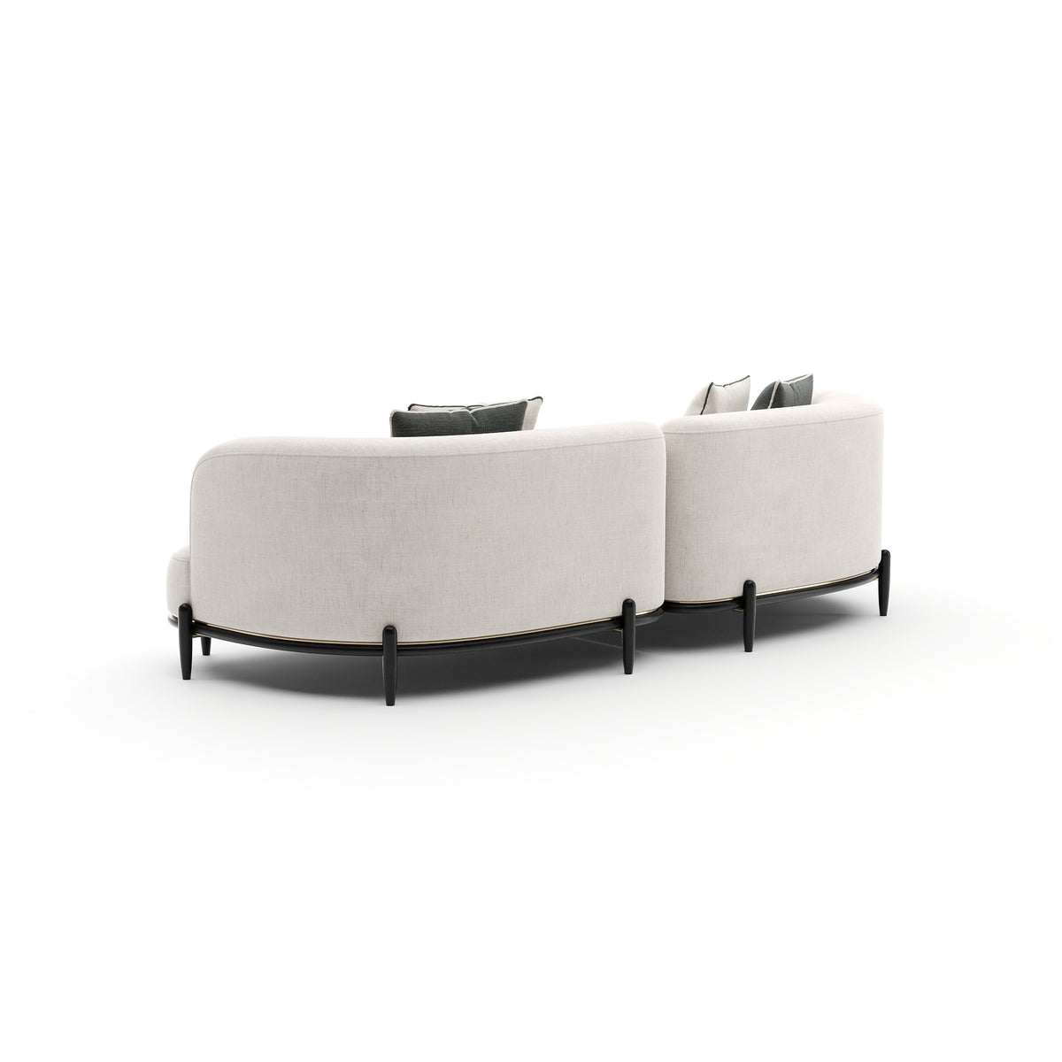 Caracole Madera Sectional