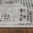 Feizy Sonora 39NYF Modern Abstract Rug in Gray/Ivory