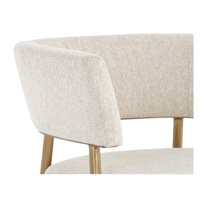 Sunpan Maestro Lounge Chair - Dove Cream