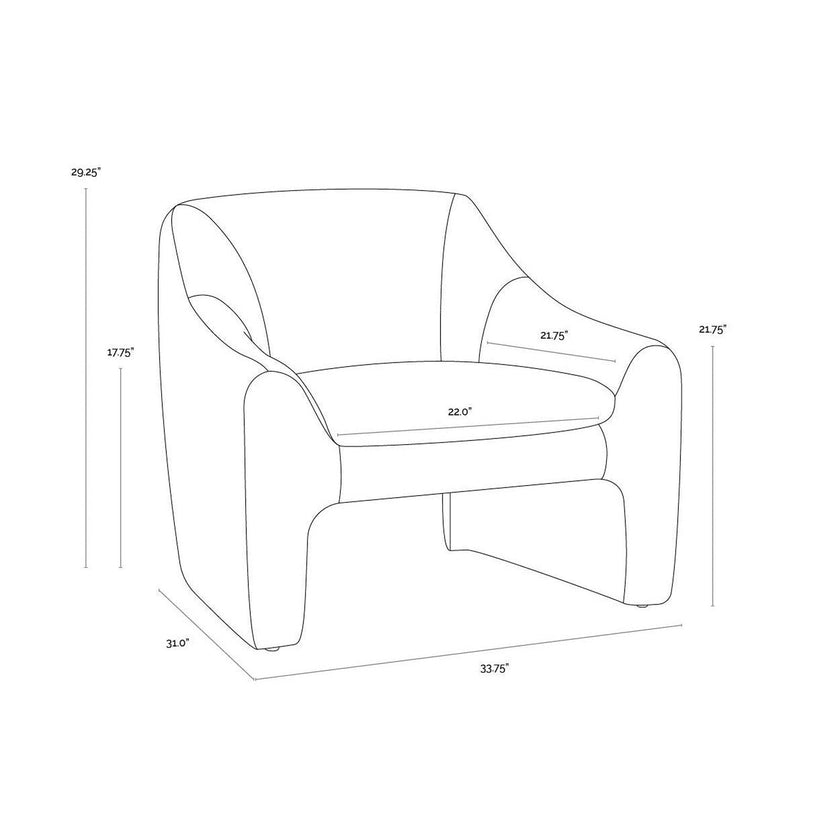 Sunpan Nevaeh Lounge Chair