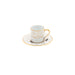 Haviland Art Deco by Haviland Coffee Cup and Saucer