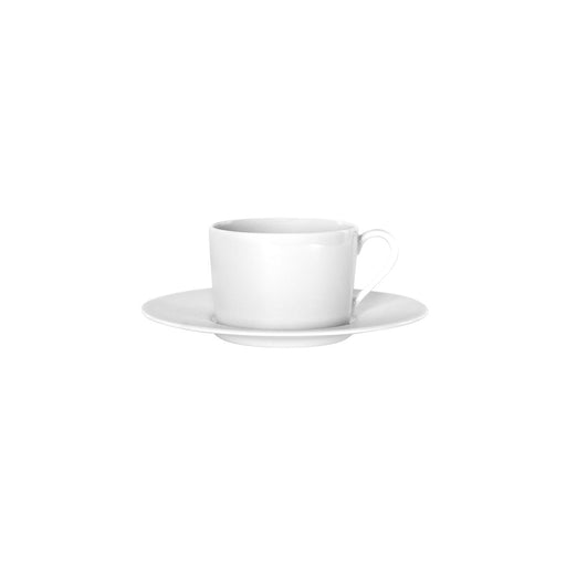 Haviland La Rosee White Teacup and Saucer