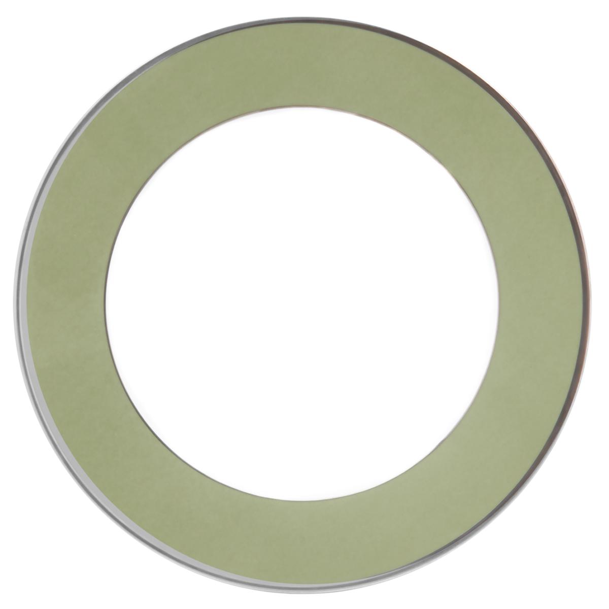 Haviland Les Presentations Underplate - Light Green Platinum