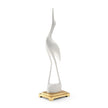 Wildwood Crane White Sculpture