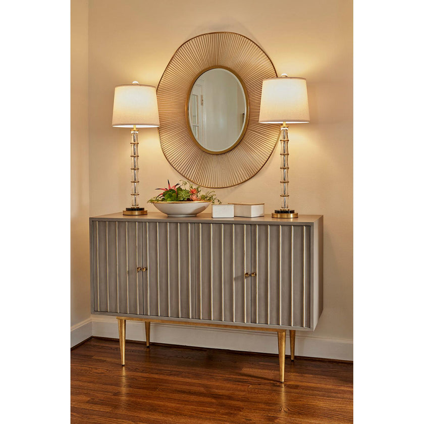 Wildwood Luton Brass Finish Mirror