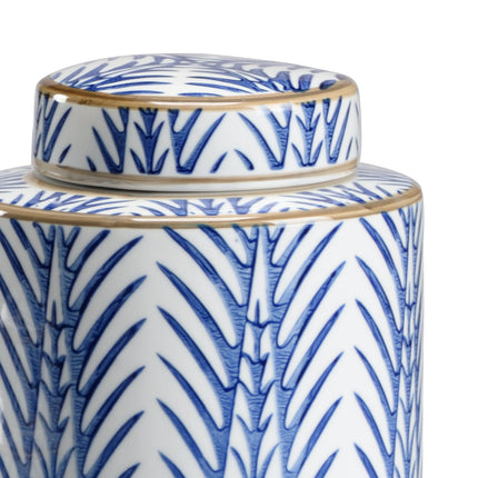 Wildwood Blue Fronds Canisters - Set of 3