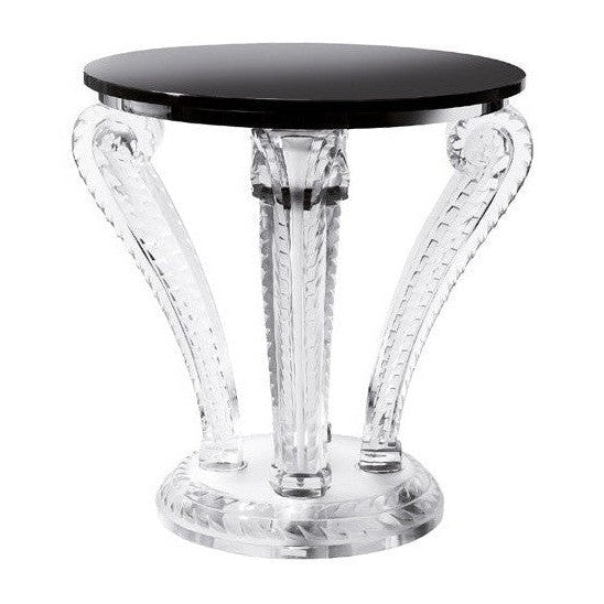 Lalique Marsan Clear Pedestal Table