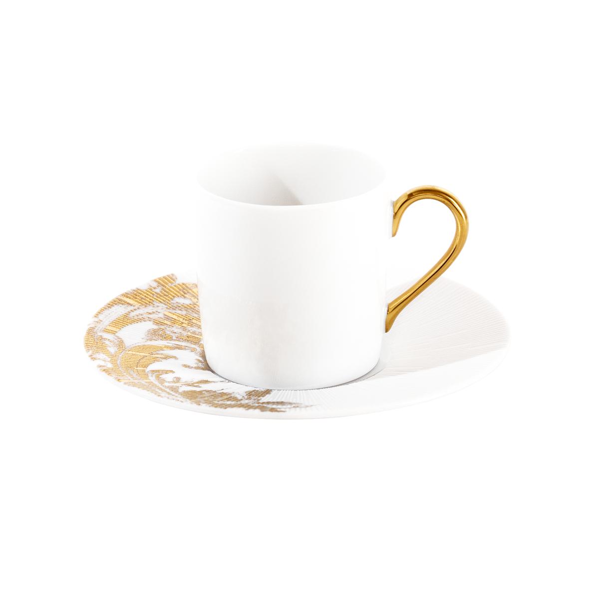 Haviland Stanislas Coffee Cup and Saucer