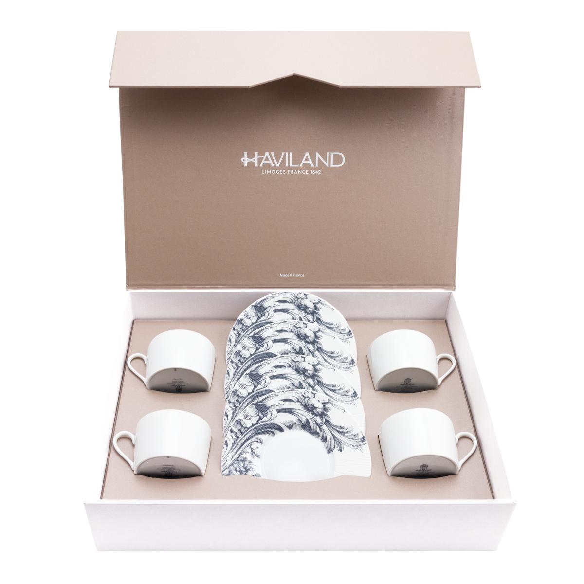 Haviland Stanislas Teacup and Saucer