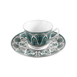 Haviland Reves Du Nil Cappuccino Cup and Saucer - XL - Platinum