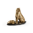 Wildwood Brass Kat Candle Holder